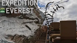 Expedition Everest middle row POV- Animal Kingdom- GoPro 10