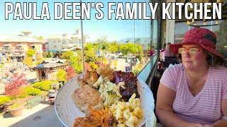 Paula Deen's Family Kitchen Dinner Review What's New The Island In Pigeon Forge Fall Time Smokies