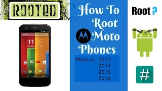 How to Root  Any Motorola Phone  [ Easiest Method | Any Version ]