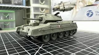 Building Tamiya Crusader Mk III Tank. From Start to Finish.