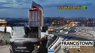 Lusaka,Zambia 🇿🇲 to Francistown,Botswana 🇧🇼 Full Bus Experience with Unlimited Gifts Limited(UGL)