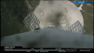 Landing SpaceX’s Falcon 9 rocket | Посадка ракеты Falcon 9 19.02.2017