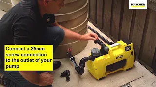 How To Use a Kärcher Pressure Pump