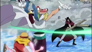 One Piece - Luffy vs Mihawk