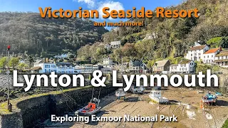 Lynton & Lynmouth - красивий вікторіанський морський курорт - Exmoor Devon