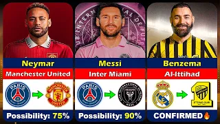 New Confirmed Transfers & Rumours! 😱🔥 ft. Messi, Neymar, Benzema…