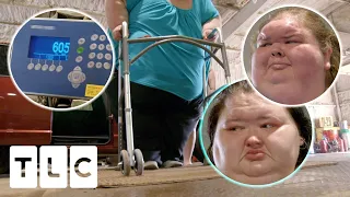 Amy & Tammy Are So Overweight That They Have To Weigh Themselves At The Junkyard | 1000-Lb Sisters