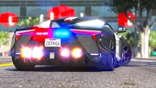 Would YOU Pull Over for this police supercar?! (GTA 5 Mods - LSPDFR Gameplay)