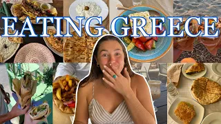 Greek Food Tour: American Tries GREEK Food For First Time