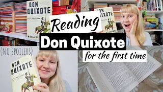 🌟 Don Quixote by Miguel de Cervantes Reading Vlog and Review (NO SPOILERS) 📚