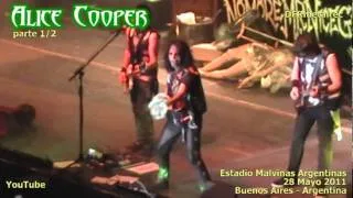 ALICE COOPER Argentina 2011 (parte 1-2)