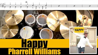 Happy-Pharrell Williams 叩いてみた Drum cover