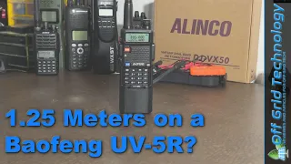 220Mhz on a stock Baofeng UV-5R? Today we unlock the full potential! | Offgrid Technology