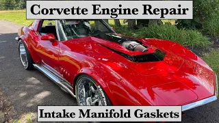 Corvette Engine Repair. Intake Manifold Removal and Gasket Replacement D.I.Y.