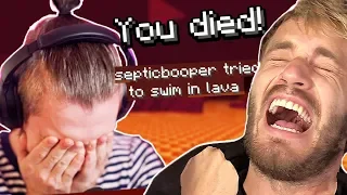 I HATE Minecraft w/ pewdiepie