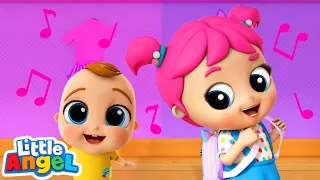 Get Ready for School with Jill! | Jill's Playtime | Little Angel Princess Songs