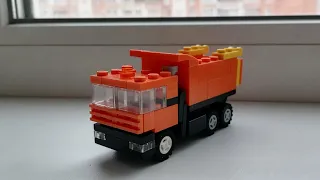 сборка самосвала КАМАЗ 43118 из Lego (перезалив в более лучшем качестве)