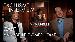 ANNABELLE COMES HOME Exclusive Interviews: Cast