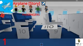 Roblox - Airplane [Story] ✈️ | #1 Good Ending