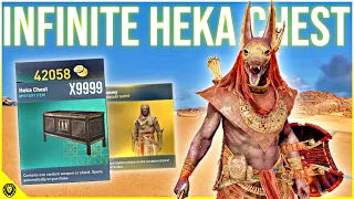 Infinite HEKA CHEST & Money Farm- AC Origins