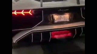 Lamborghini Aventador SV w/ ARMYTRIX Variable Valve Controlled Exhaust, insane fire spitting!