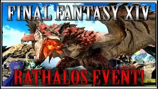 Final Fantasy 14 X Monster Hunter World Rathalos Collaboration Event!