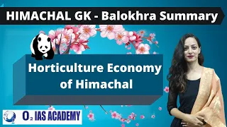 Horticulture Economy of Himachal Pradesh | HP GK | Balokhra Notes | Himachal GK in Hindi for HAS