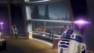 Coruscant Apartment [ASMR] ⋄ STAR WARS Ambience ⋄ R2D2 & Muffled Spaceship Sounds