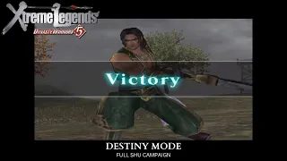 Dynasty Warriors 5: Xtreme Legends | Destiny Mode | Full Shu Campaign