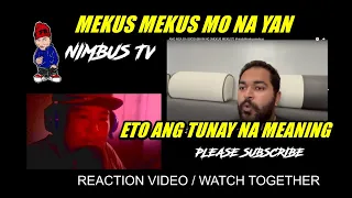 ANO NGA BA IBIGSABIHIN NG (MEKUS MEKUS?)