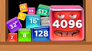 2048 JELLY CUBES - ASMR Gameplay (Reach 4096, Part 01)