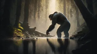 Bigfoot Stood Still in the Creek