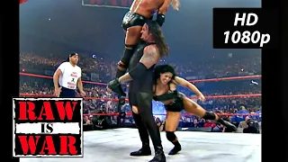 Triple H vs Chyna vs Undertaker (Shawn Michaels as a Special Guest Referee) WWE Raw Aug. 9, 1999 HD