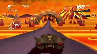 Horizon Chase Turbo: Final Challenge + Ending with Night Rider