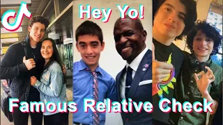 Famous Relative Check | TikTok Compilation #4