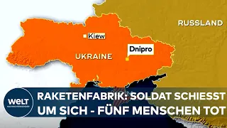 UKRAINE: Soldat schießt an Raketenfabrik um sich - fünf Soldaten tot! Täter ist auf der Flucht