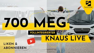 KNAUS LIVE I 700 MEG Modell 2021 | Vollintegrierter LIVE IS LIFE 🧬