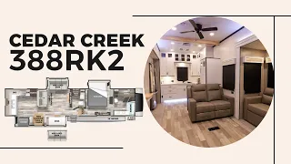 Tour the 2023 Cedar Creek 388RK2 (Fifth Wheel) by Forest River