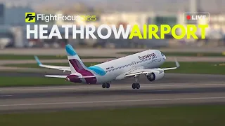 Heathrow Airport Live - Friday 19th April 2024