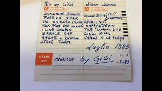 GIGIdj MIX - Audio Cassetta del LUGLIO 1983