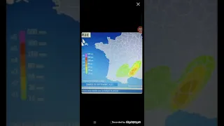 BULLETIN MÉTÉO DU SAMEDI 25 SEPTEMBRE 2021.(FORTE DÉGRADATION PLUVIO-ORAGEUSE SUR LA MÉDITERRANÉE ⚠️