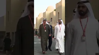 Sheikh Mohammed Bin Rashid & Sheikh Hazza Bin Zayed Abu Dhabi Grand prix #f1 #faz3 #fazza #sheikh