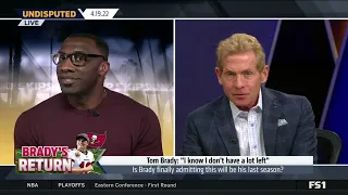 UNDISPUTED - Shannon and Skip react to Rodgers and Brady face Mahomes and Allen in The Match