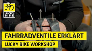 VENTILARTEN AM FAHRRAD | Fahrradventile erklärt!