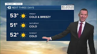 13 First Alert Las Vegas morning forecast | December 17, 2021