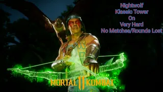Mortal Kombat 11-Nightwolf Klassic Tower On Very Hard No Matches/Rounds Lost