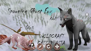 Summoning Ghost Fox in WildCraft || Scary creepypasta; Another fake? 🦊