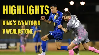 HIGHLIGHTS: KING'S LYNN TOWN V WEALDSTONE - VANARAMA NATIONAL LEAGUE