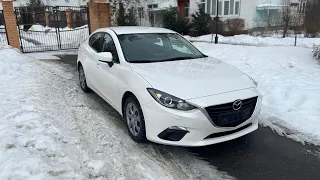 Обзор Mazda 3 BM 14 года с пробегом 50 тысяч км! Комплектация Active +