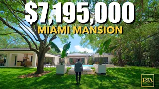 Inside a $7,195,000 MIAMI MANSION | Luxury Home Tour | Peter J Ancona